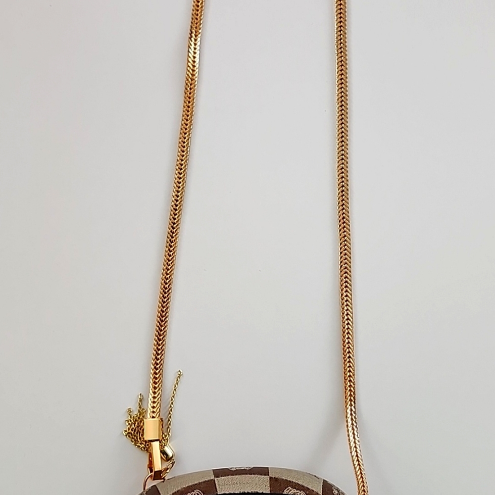 Versace Crossbody SUNGLASS BAG CRESCENT Zipper Medusa Monogram Case